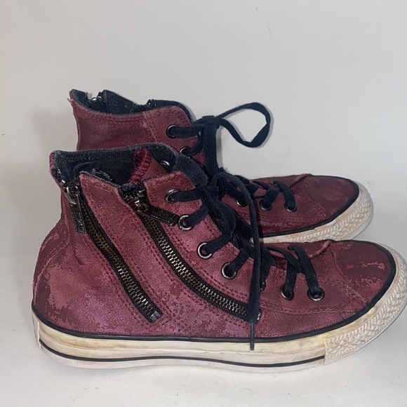 Converse from free people crushed suede high tops - Picture 2 of 10